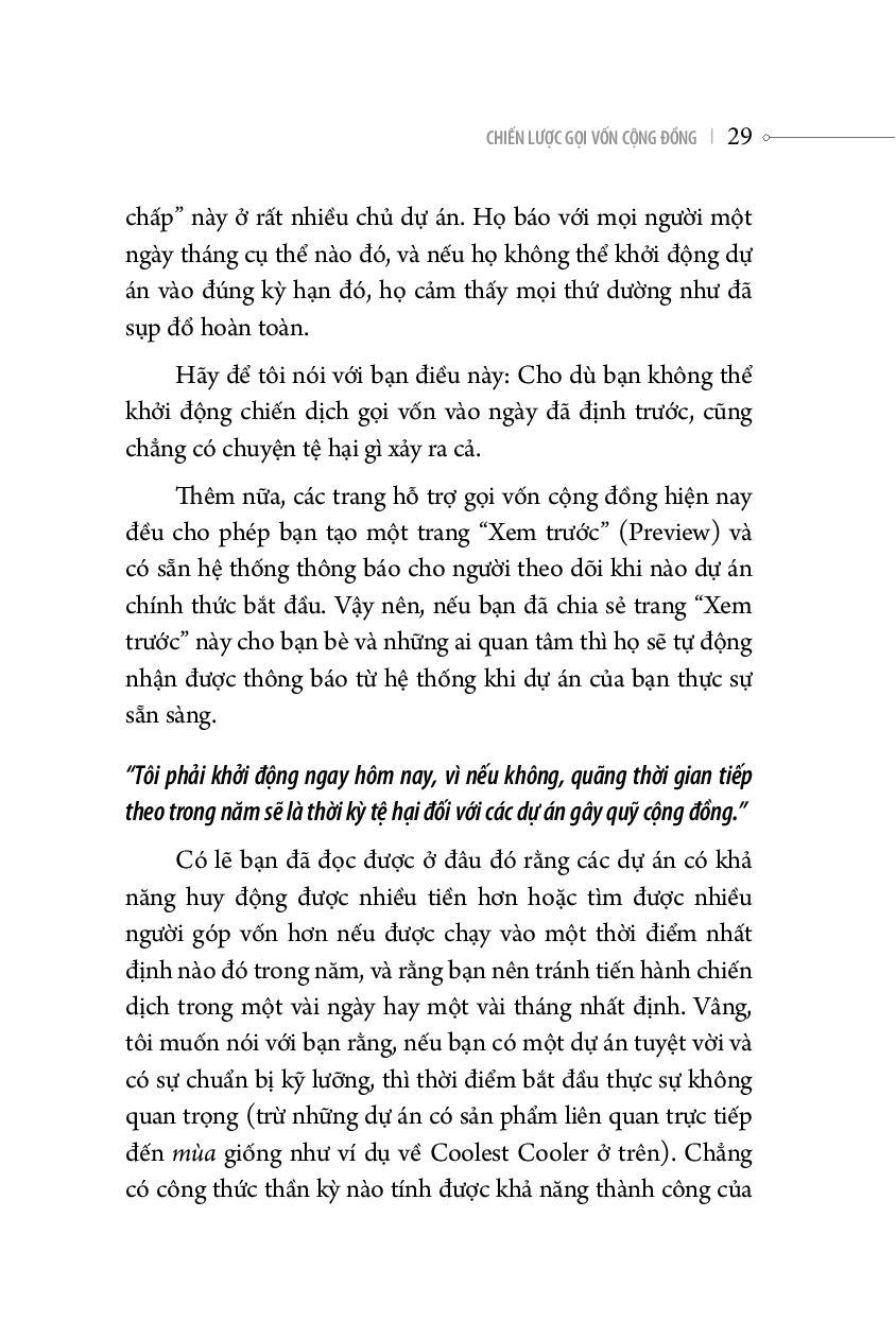Chiến Lược Gọi Vốn Cộng Đồng