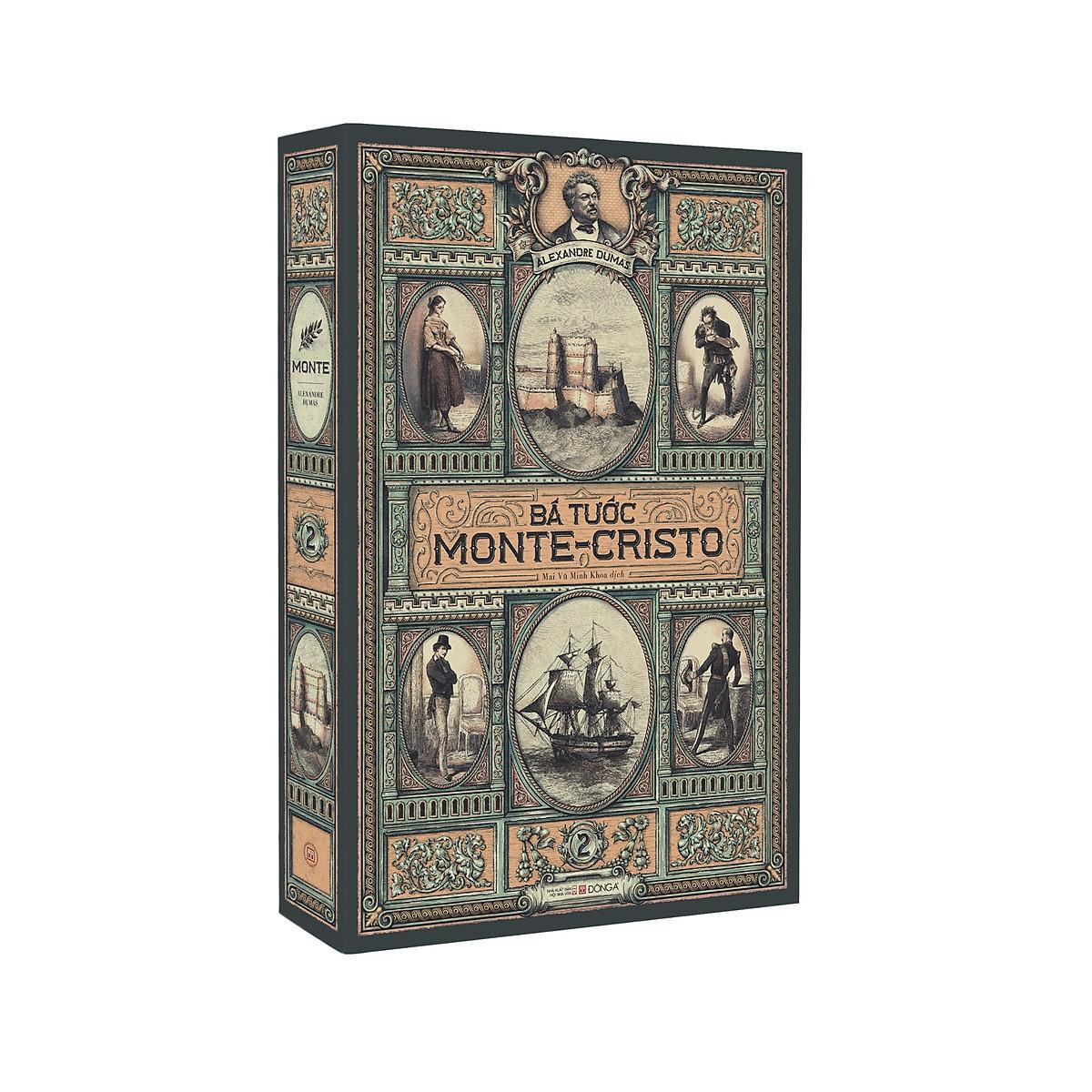 Sách - Bá Tước Monte Cristo - Trọn Bộ 3 Tập - Đông A