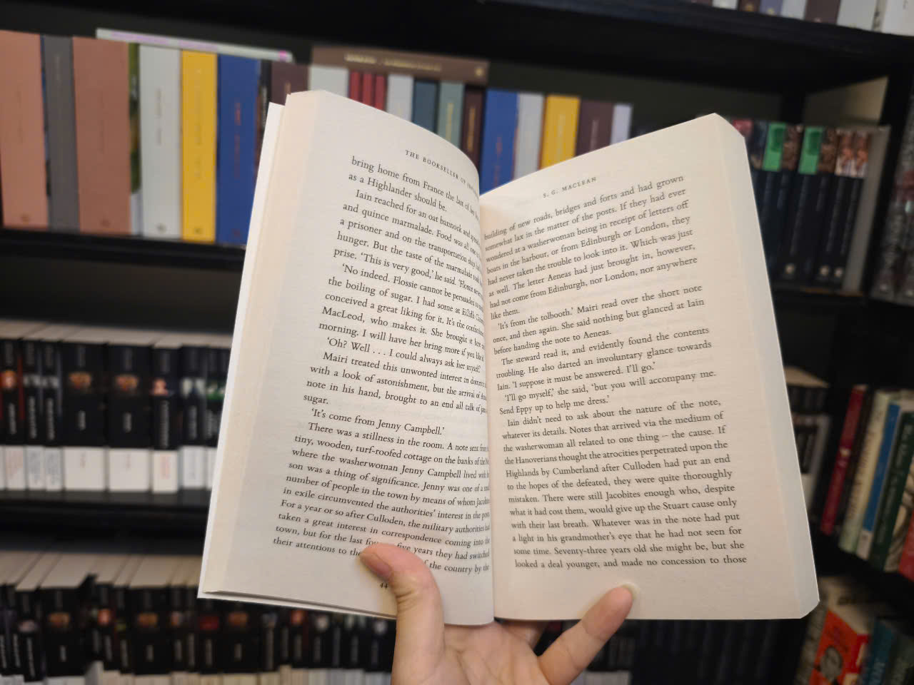 Sách - The Bookseller of Inverness by S.G. MacLean - Historical Fiction /Fiction/ Mystery in English