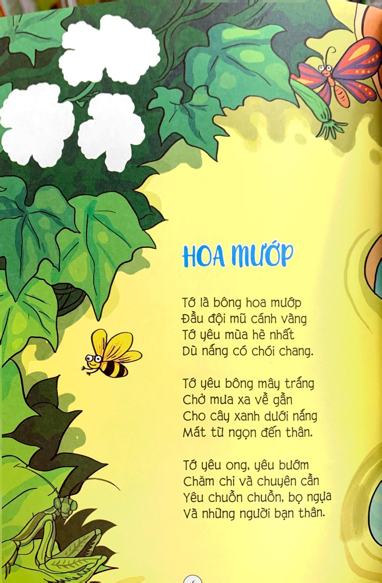 Thơ Cho Bé Tập Đọc Trôi Chảy Diễn Cảm - Khu Vườn Màu Xanh