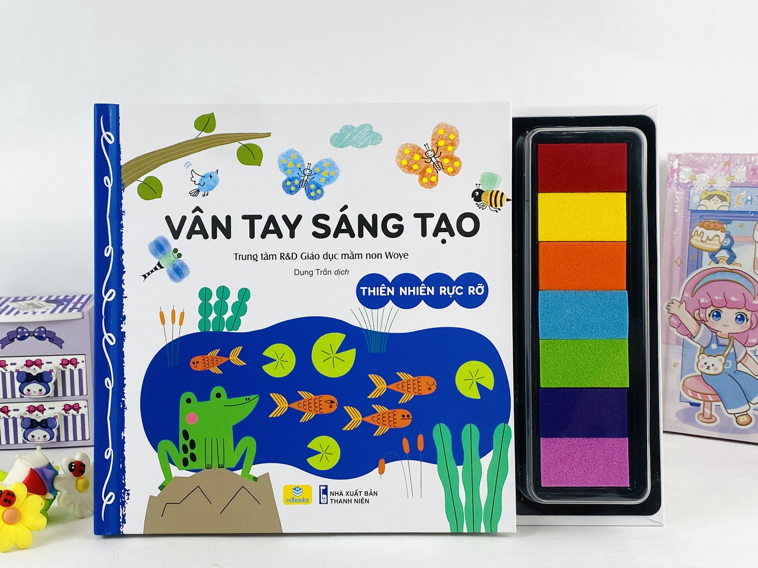 Sách - Vân Tay Sáng Tạo Thiên Nhiên Rực Rỡ - ndbooks