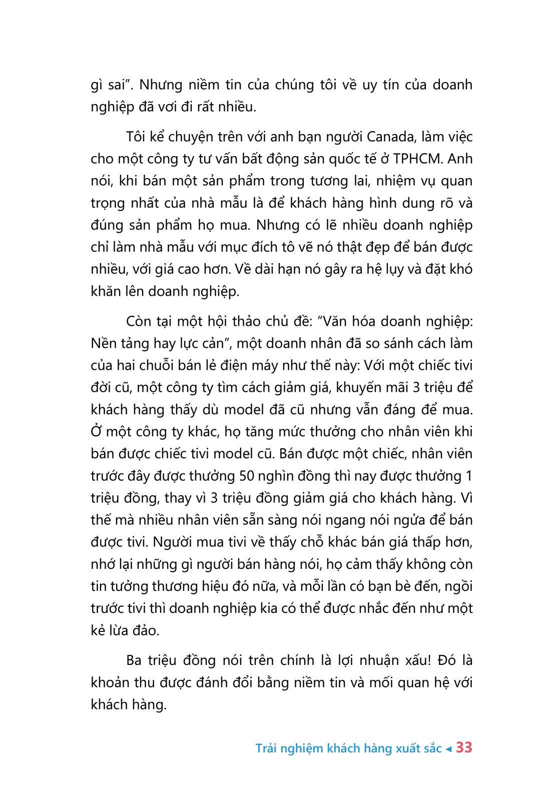 Trải Nghiệm Khách Hàng Xuất Sắc