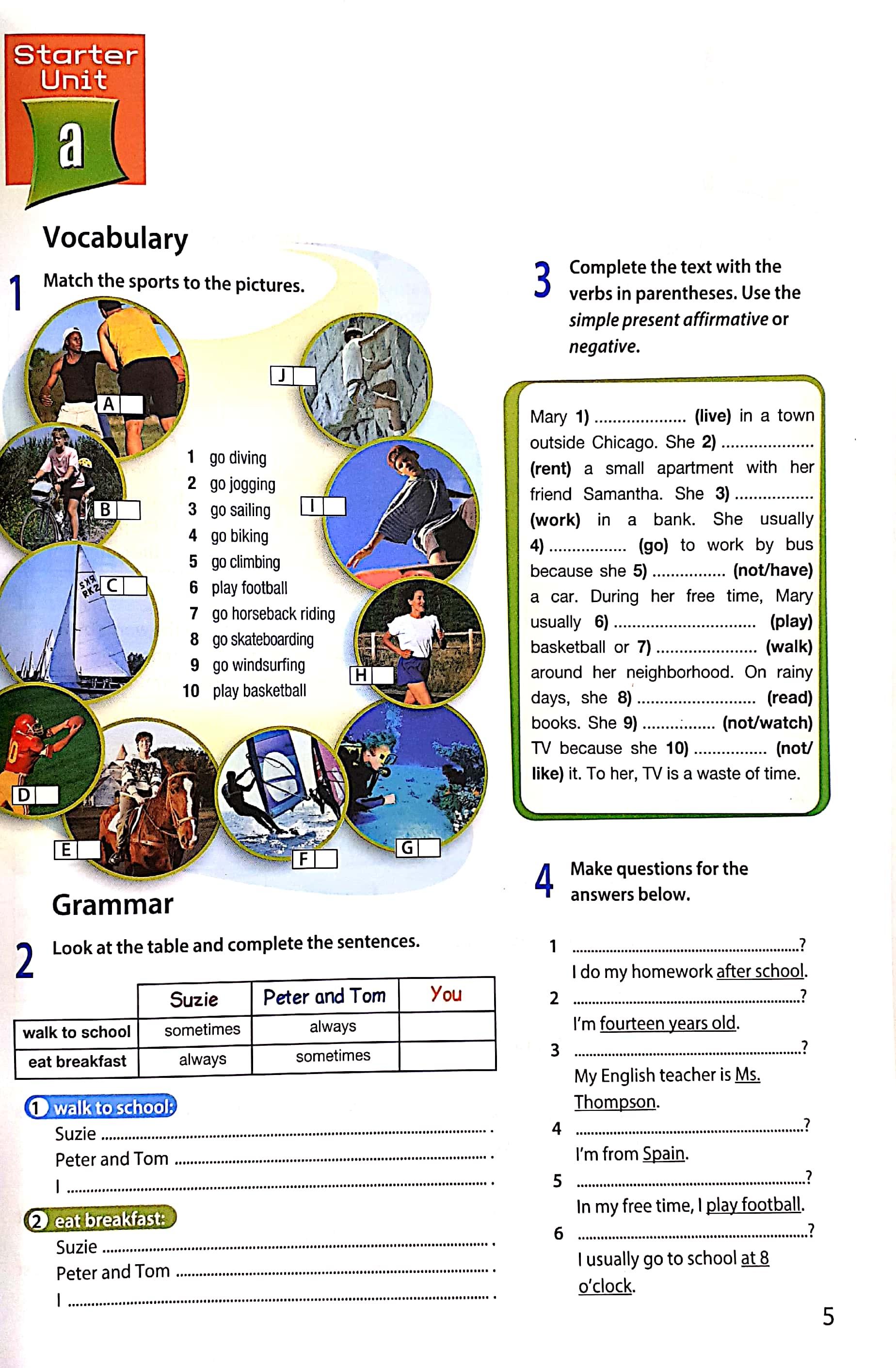 Access Grade 9 Workbook