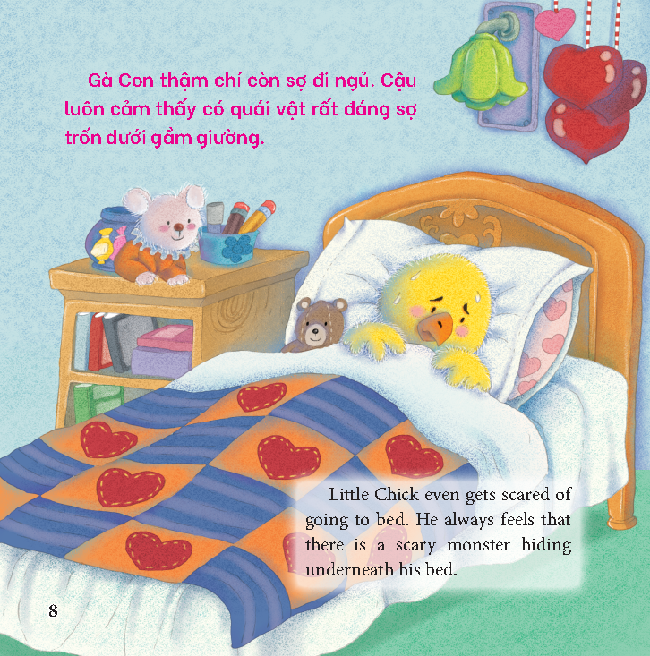 10 Phút Truyện Kể Cho Bé Trước Giờ Đi Ngủ - Dạy Trẻ Lòng Dũng Cảm - Song Ngữ Anh-Việt (Dành Cho Trẻ Từ 2-8 Tuổi)