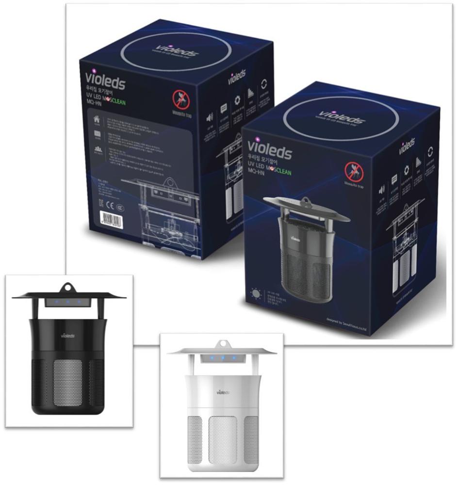 Máy Lọc Không Khí Và Khử Mùi Trên Ô Tô Hàn Quốc MOSCLEAN AC1 - Tặng Máy Bắt Muỗi Và Diệt Côn Trùng UV Hàn Quốc MOSCLEAN (Đen)