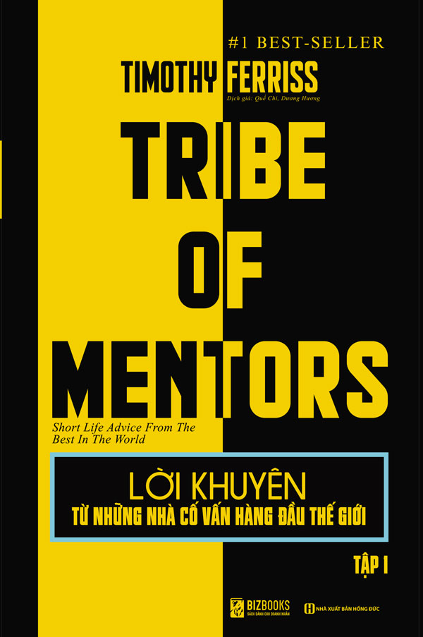 Bộ 2 Cuốn Sách Lời khuyên từ những nhà cố vấn hàng đầu thế giới – Tribe of mentor (Tập 1) và (Tập 2) kt