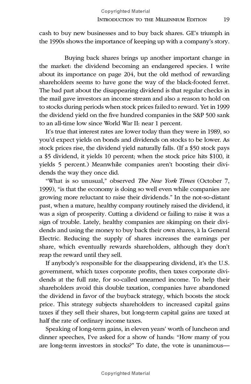 One Up On Wall Street: How To Use What You Already Know To Make Money In The Market
