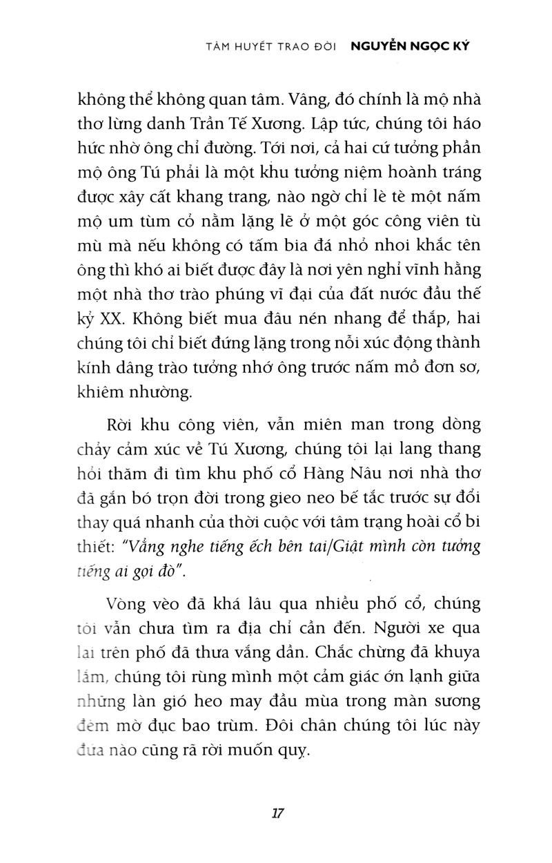 Tự Truyện Nguyễn Ngọc Ký - Tâm Huyết Trao Đời