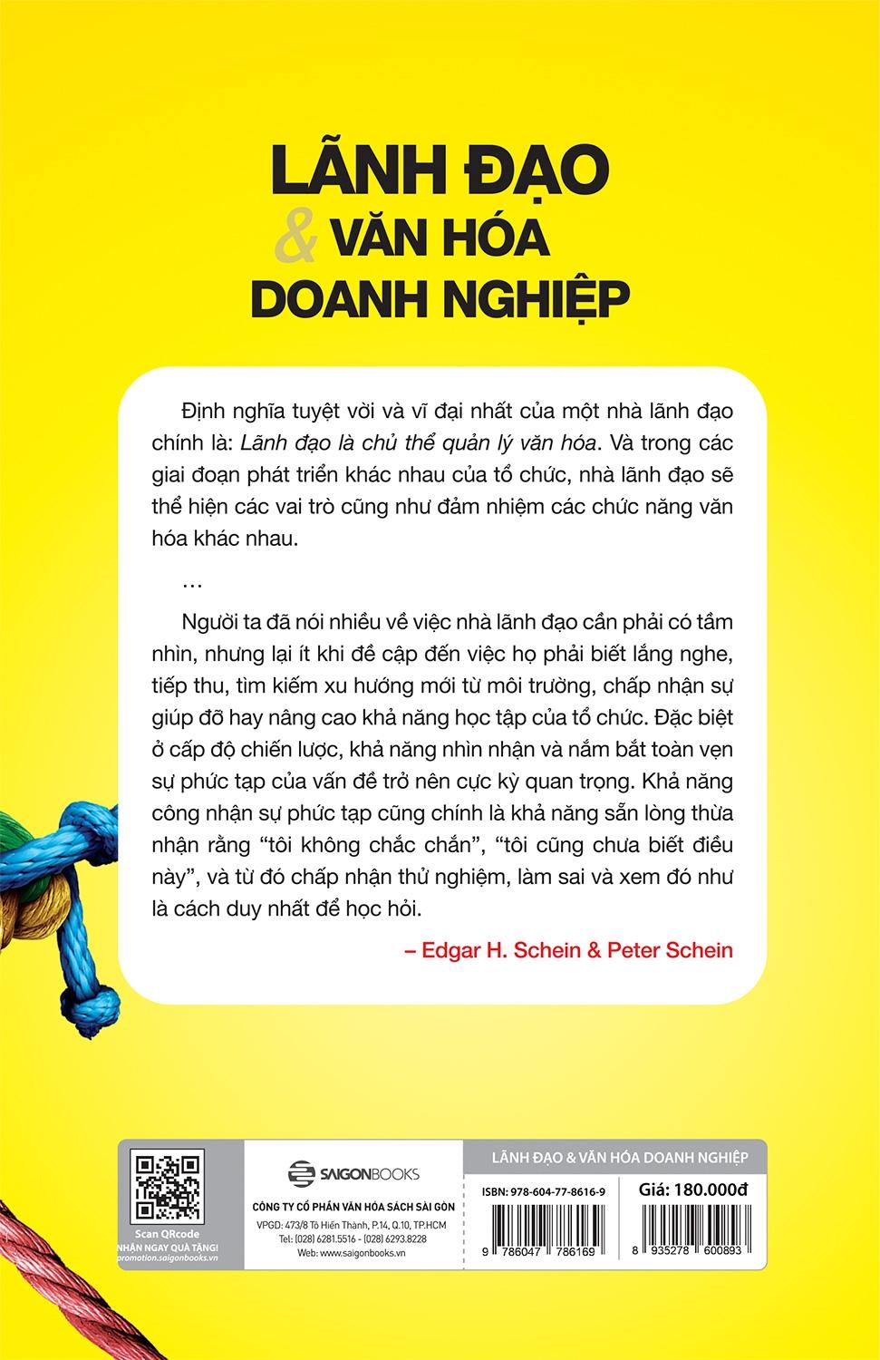Lãnh Đạo Và Văn Hóa Doanh Nghiệp
