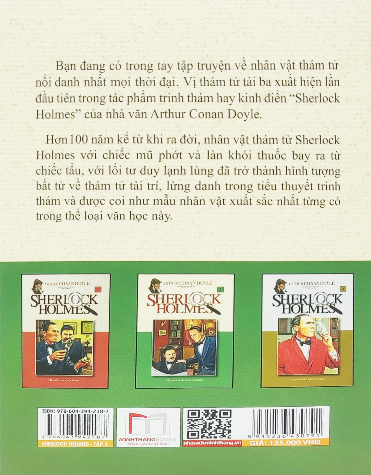 Sherlock Holmes Toàn Tập - Tập 2 (Tái Bản 2023)