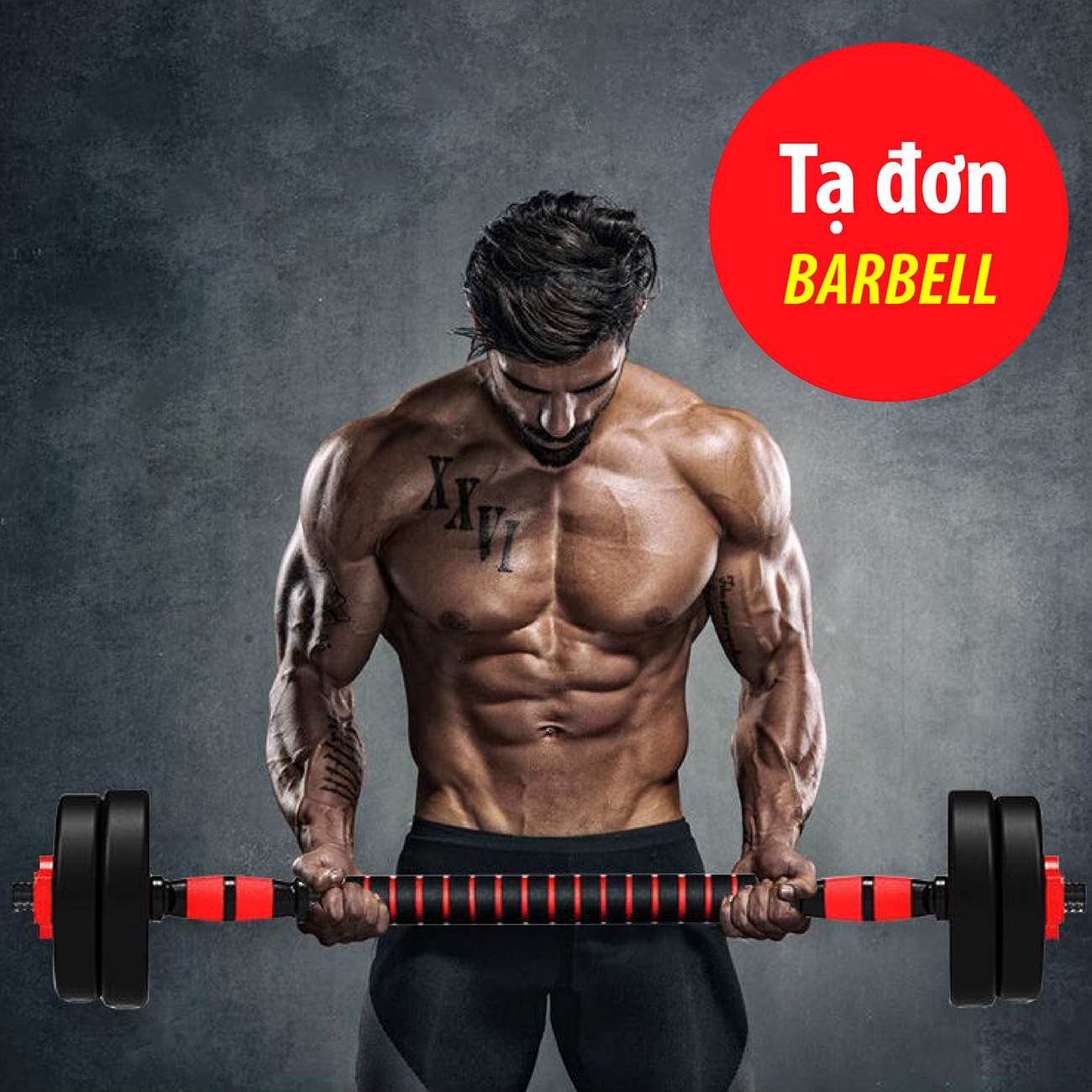 Tạ đôi, Tạ tay (Chọn Lực Nặng Của Tạ 20kg ,30kg, 40kg Tùy chọn) tập tay đẩy kết hợp, tạ nam nữ tập gym tập thon tay Giá tốt Hàng Chuẩn ( hàng nhập khẩu)