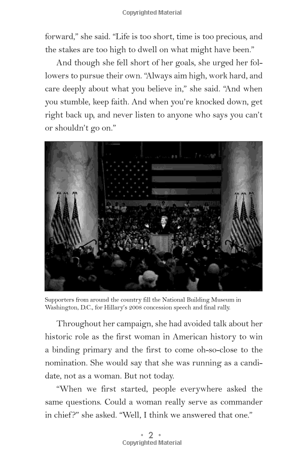 Hillary Rodham Clinton: a Woman Living History