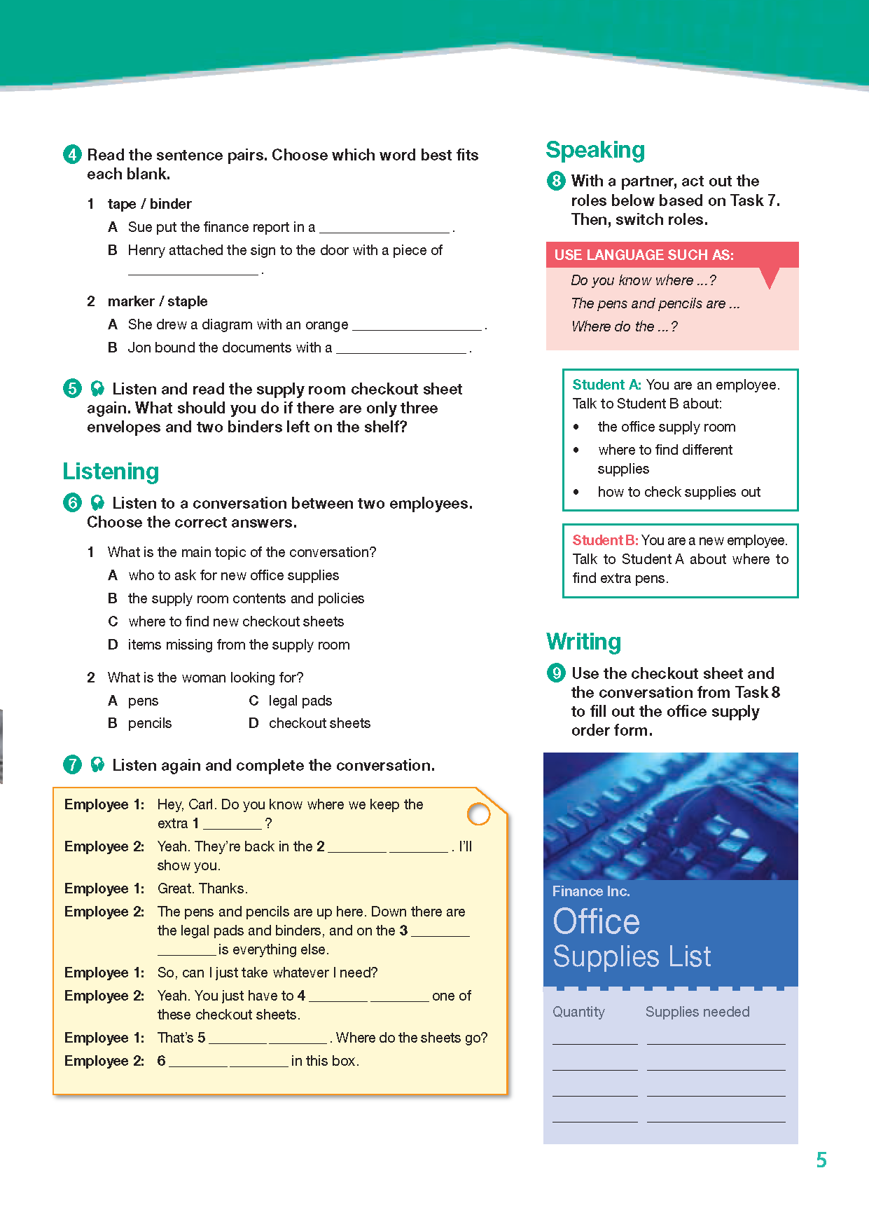 Career Paths Finance (Esp) Student