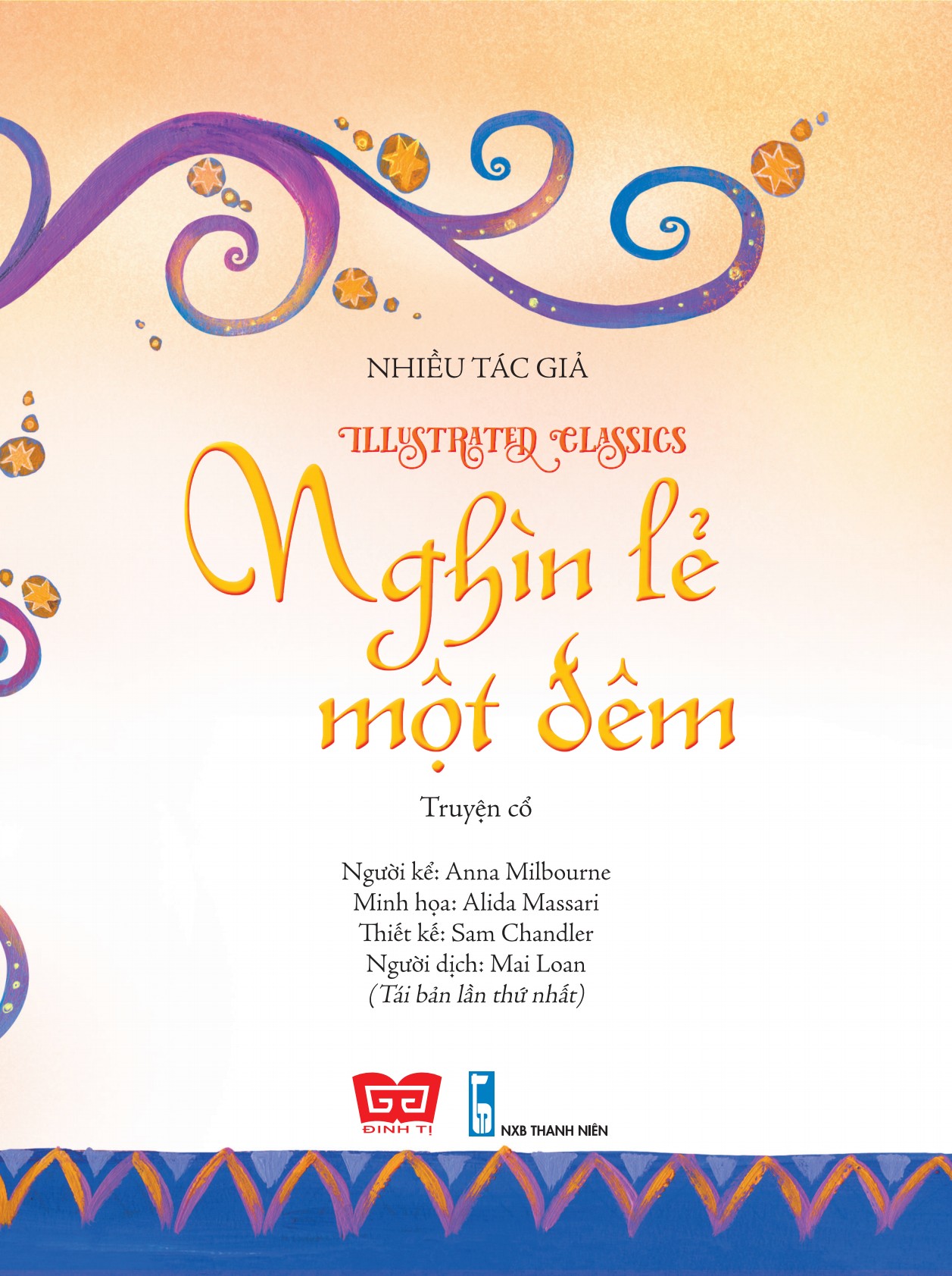 Sách Illustrated Classics - Truyện Kinh Điển Minh Họa - Nghìn Lẻ Một Đêm