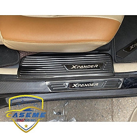 Ốp bậc cửa Trong Ngoài Carbon Xpander 2018 2019 2020-8 chi tiết