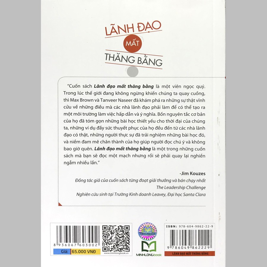 Sách- Lãnh Đạo Mất Thăng Bằng - Lãnh Đạo Giỏi Cũng Đi Lệch Hướng & Và 4 Nguyên Tắc Đế Trở Lại Quỹ Đạo (ML)