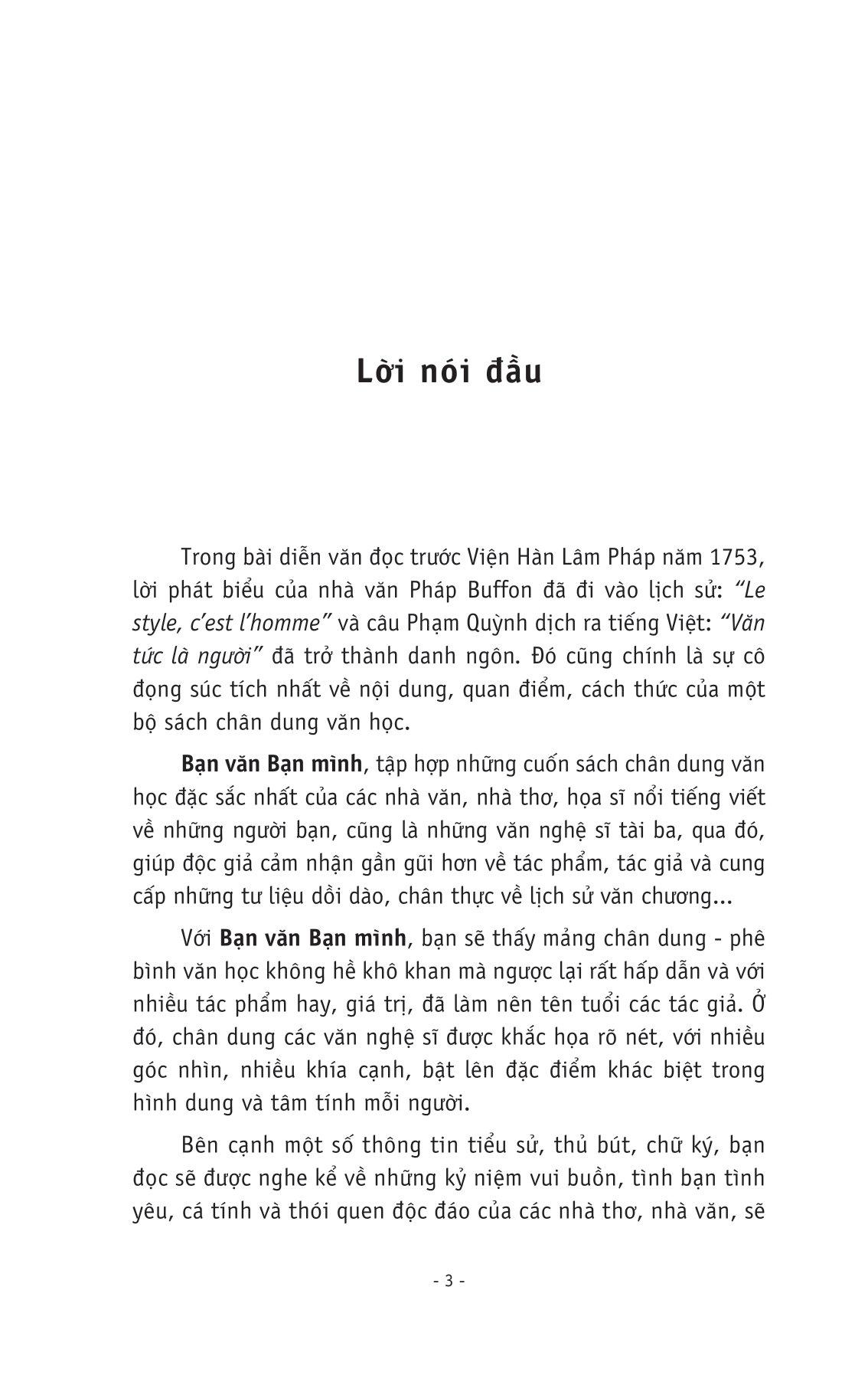 Bạn Văn Bạn Mình: Mười Chín Chân Dung Nhà Văn Cùng Thời
