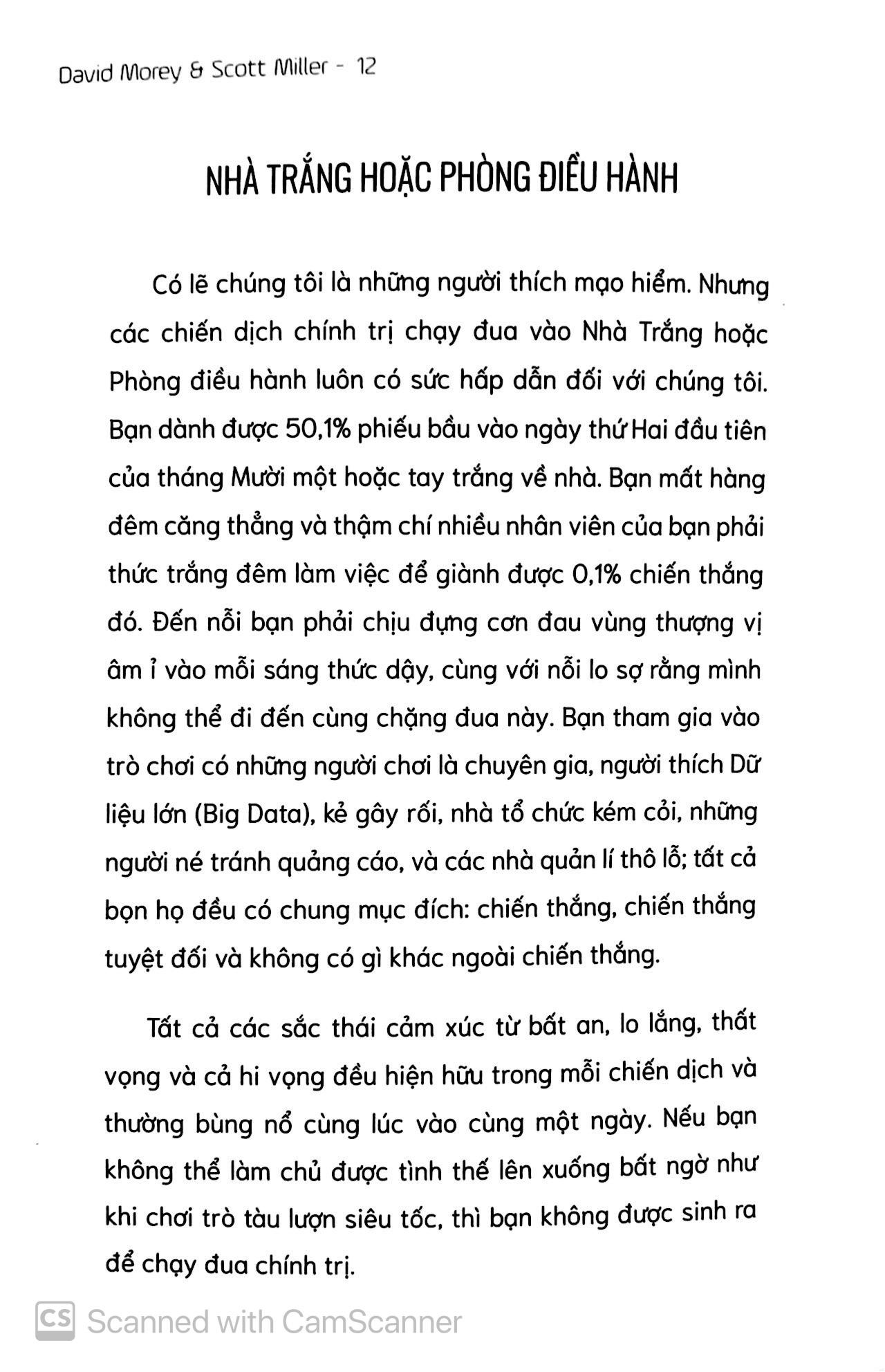 Chiến Lược Để Dẫn Đầu - Bài Học Kinh Doanh Từ 10 Chiến Dịch Tranh Cử Điển Hình