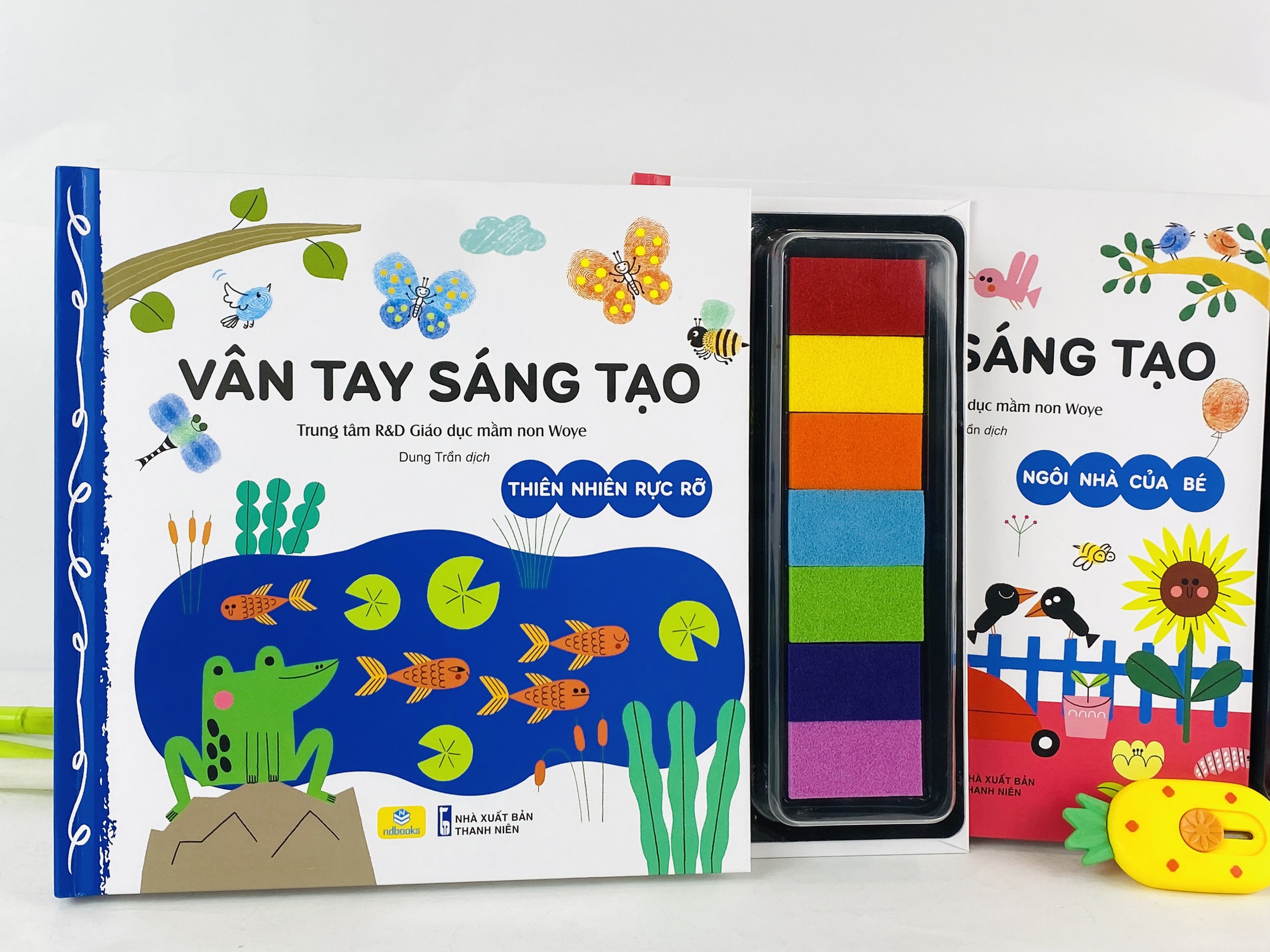 Sách - Vân Tay Sáng Tạo Thiên Nhiên Rực Rỡ - ndbooks