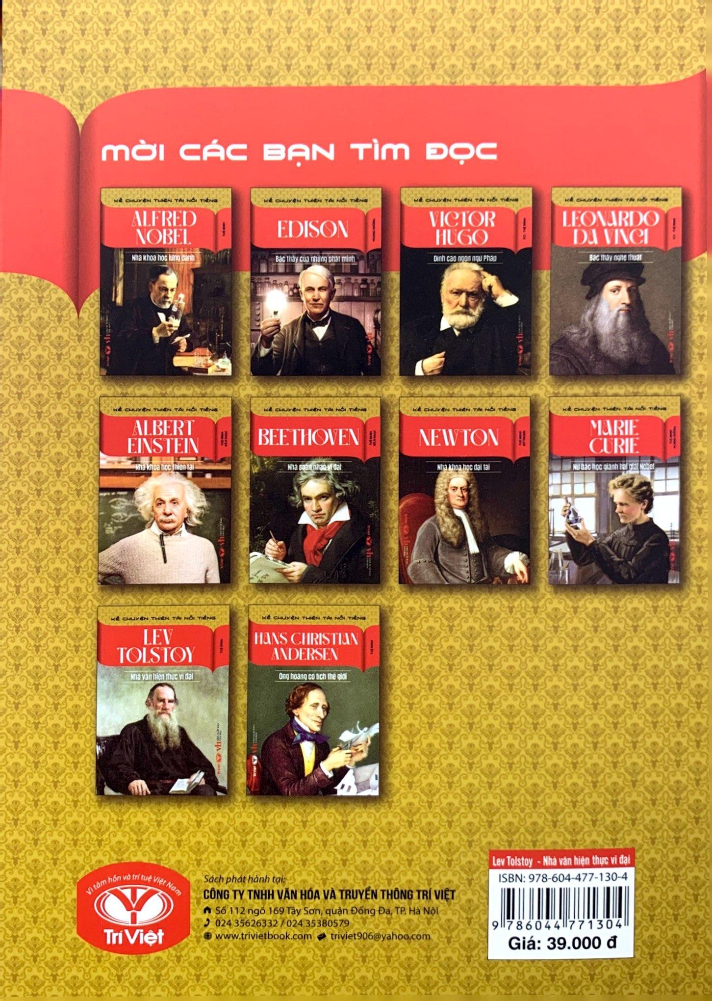 Kể Chuyện Thiên Tài Nổi Tiếng - Lev Tolstoy - Nhà Văn Hiện Thực Vĩ Đại