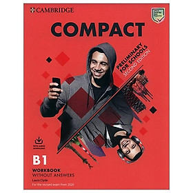 Compact Preliminary For Schools For The Revised Exam From 2020 - Workbook Without Answers With Audio Download