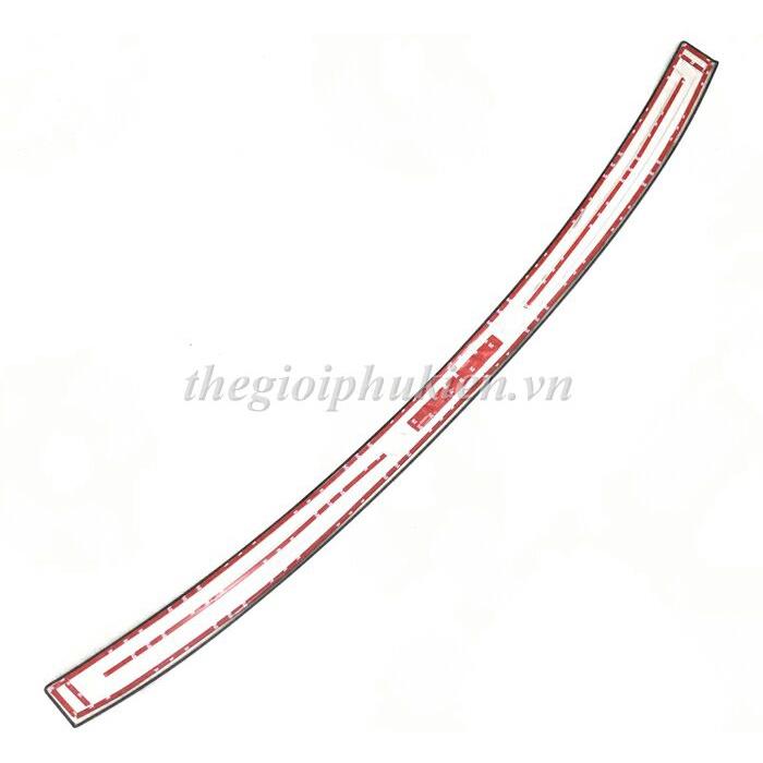 BỘ SẢN PHẨM Nẹp bước chân và ốp chống trầy cốp Honda HRV, HR-V - Mẫu Inox