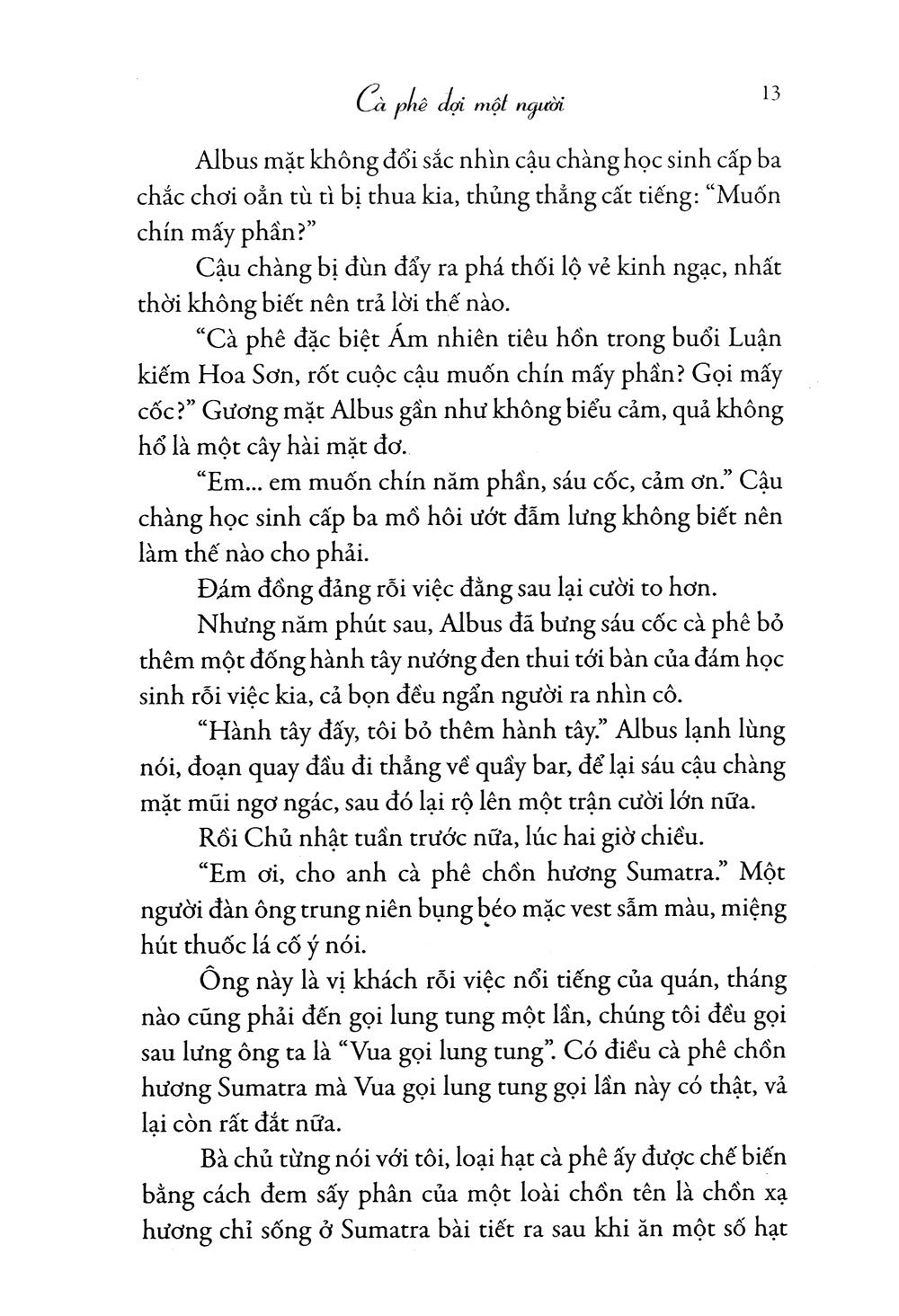 Cà Phê Đợi Một Người (Tái Bản)