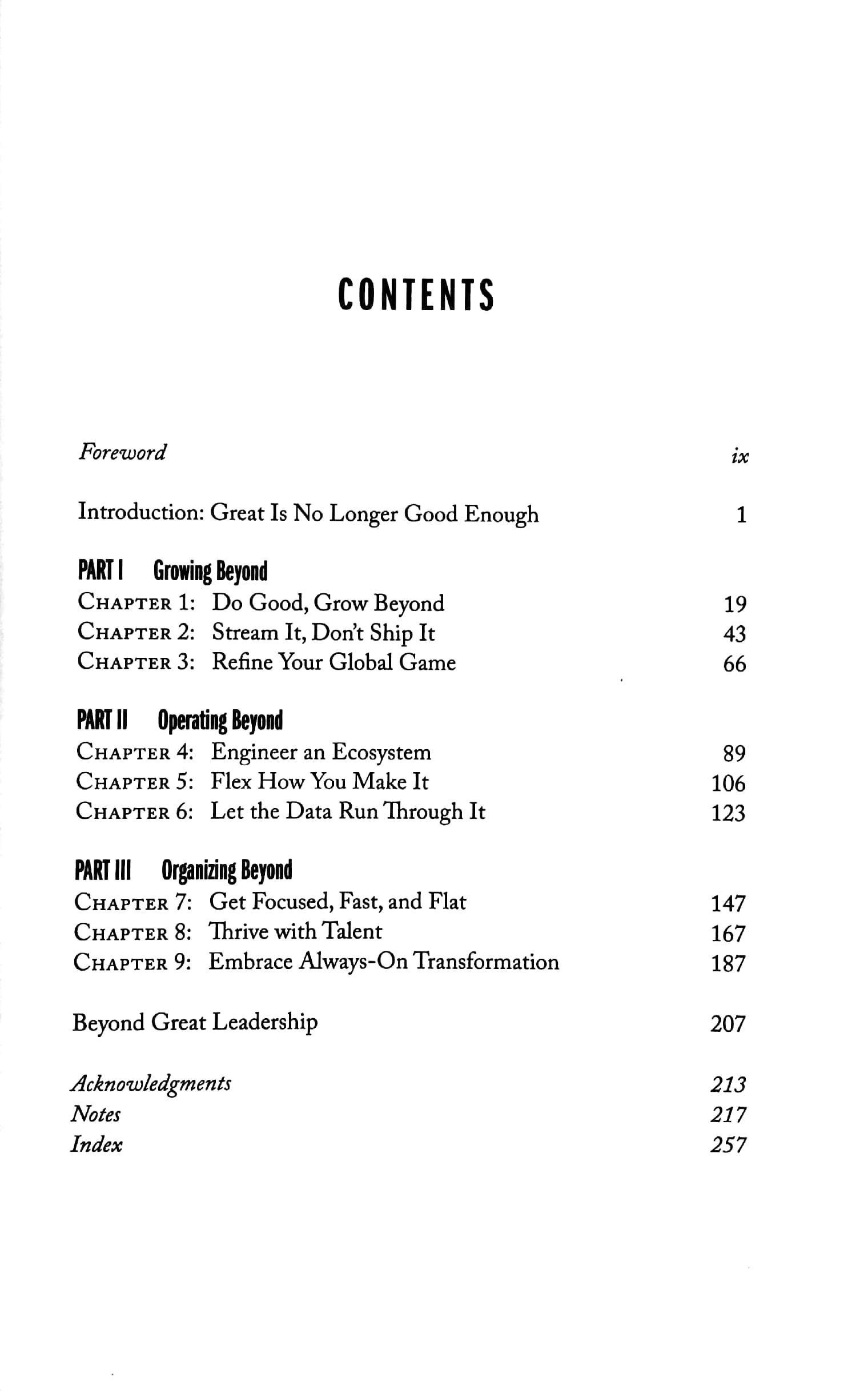 Beyond Great: Nine Strategies For Thriving In An Era Of Social Tension, Economic Nationalism, And Technological Revolution