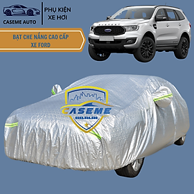 [FORD] Bạt Phủ Xe Ô Tô 3 Lớp Tráng Nhôm Cao Cấp – Chống Nóng, Chống Thấm, Chống Bụi | Hàng Chính Hãng
