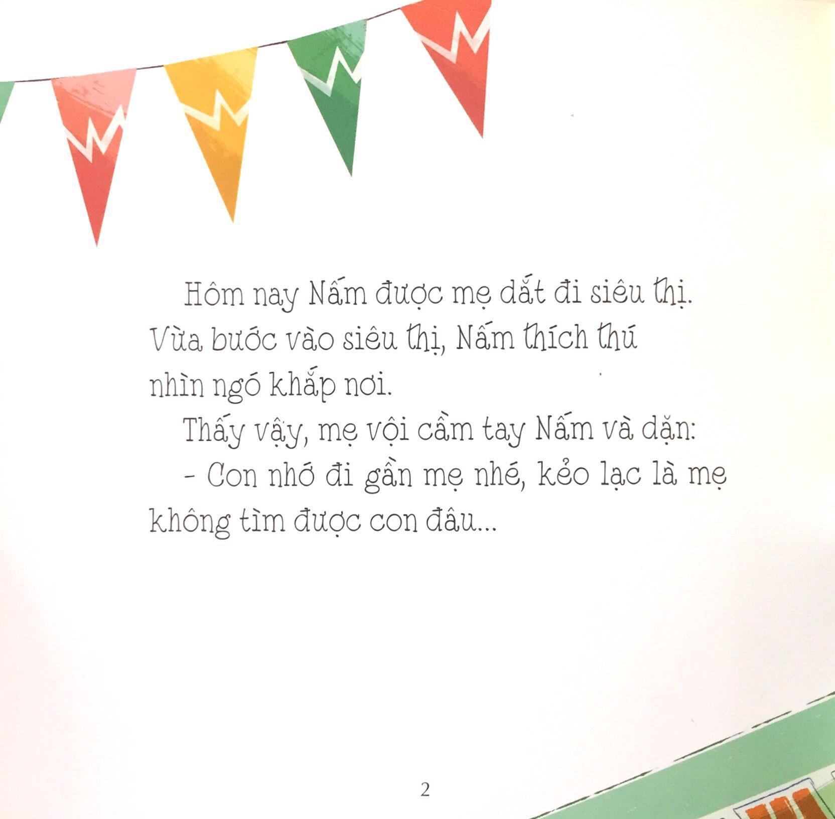Bé Nấm Đi Siêu Thị - Bộ Kỹ Năng Cho Trẻ Từ 1 - 6 Tuổi