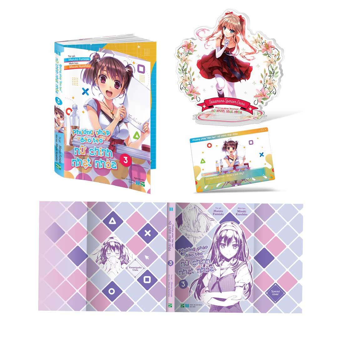 Phương Pháp "Đào Tạo" Nữ Chính Nhạt Nhòa - Tập 3 - Bản Giới Hạn - Tặng Kèm Gameplay Card + Standee Acrylic