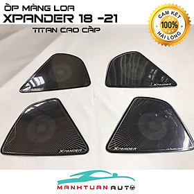 Ốp Màng Loa xe Mitsubishi Xpander 2018-2021 Titan Cao Cấp
