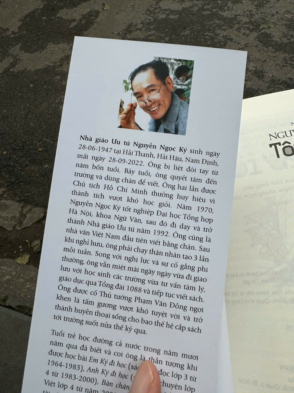 TÔI ĐI HỌC: Có những con người như hạt giống trong ta - Nhà giáo Ưu tú Nguyễn Ngọc Ký - First News