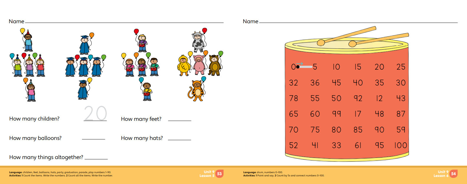 Doodle Town Level 3 Math Skills Pad 2nd Edition