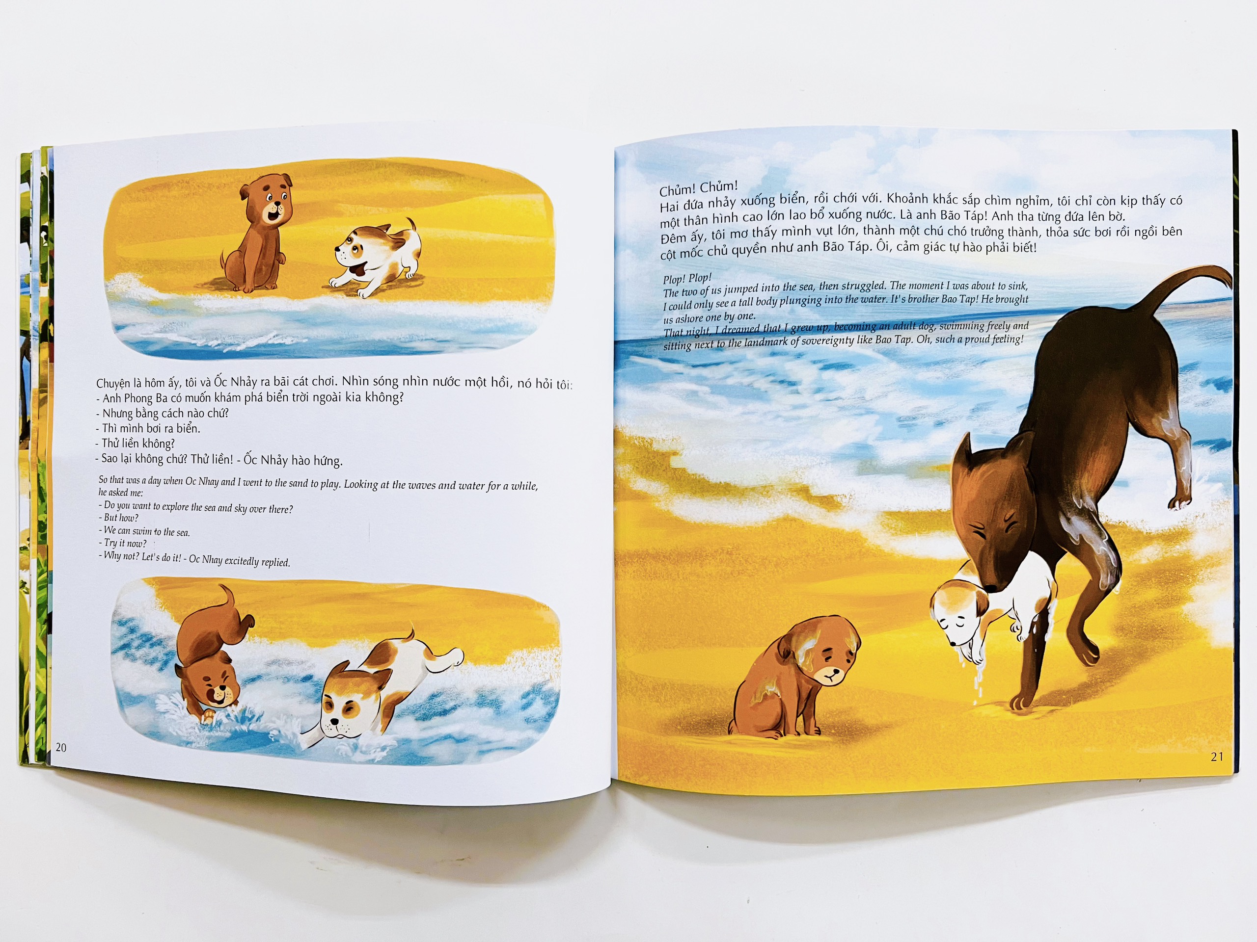 Bộ sách - Em Yêu Việt Nam Mình 2: Phong Ba Nơi đầu Sóng + Biển ấy Là Của Mình - LionBooks - Bìa Mềm
