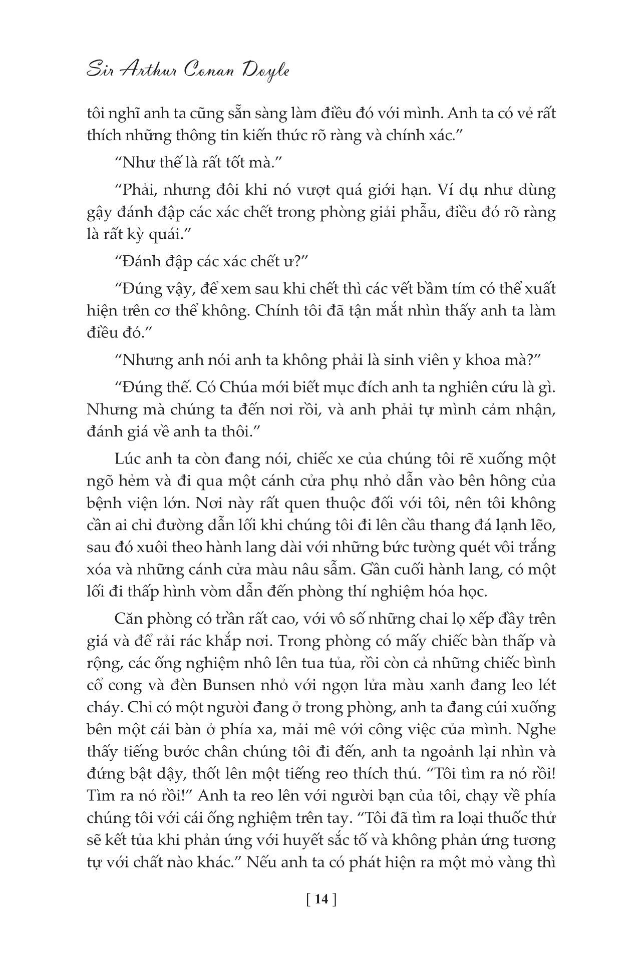 Sherlock Holmes Toàn Tập - Tập 1