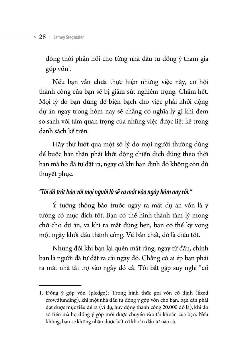 Chiến Lược Gọi Vốn Cộng Đồng