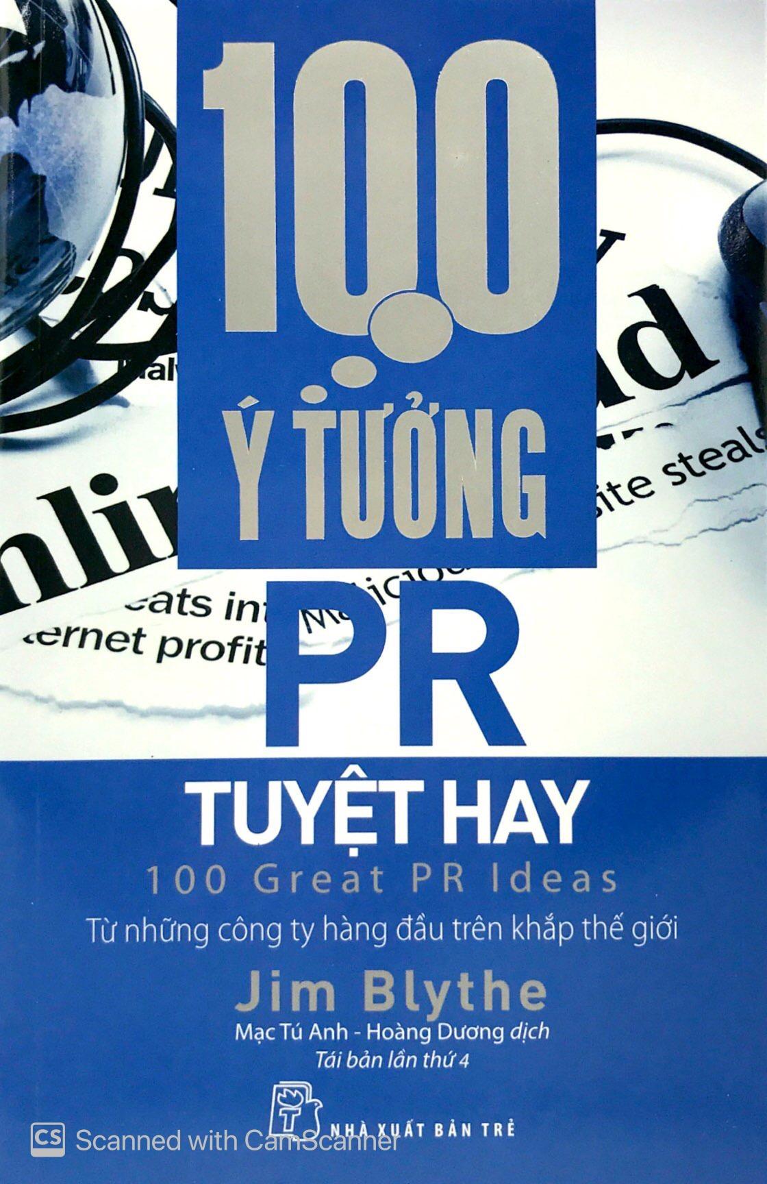 100 Ý Tưởng PR Tuyệt Hay