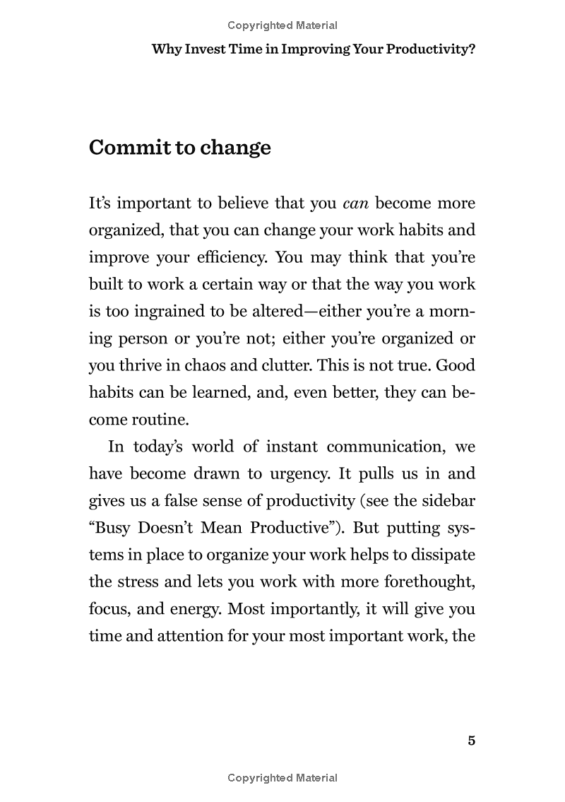 Harvard Business Review 20 Minute Manager Series Getting Work Done