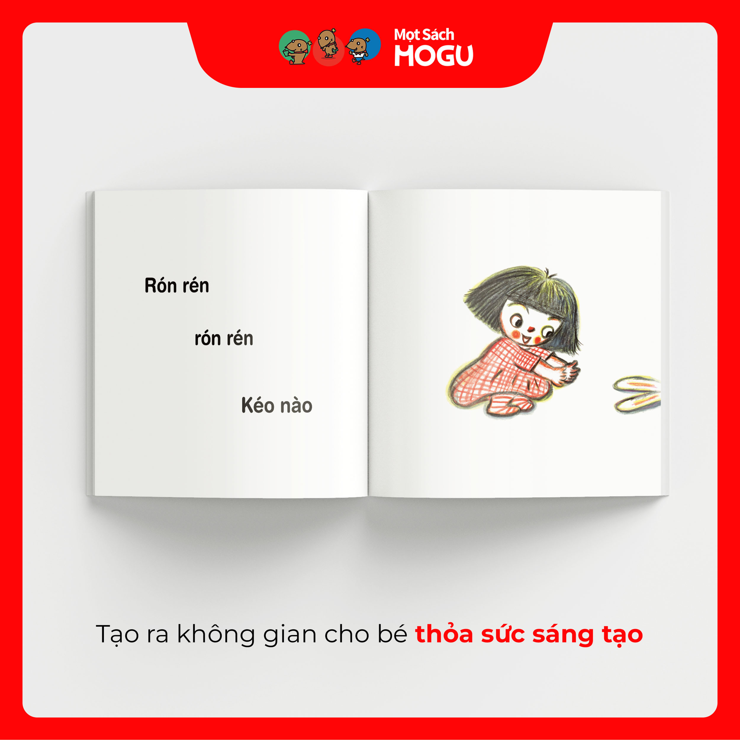 Truyện Ehon bé 1-2-3 tuổi - Kéo, kéo