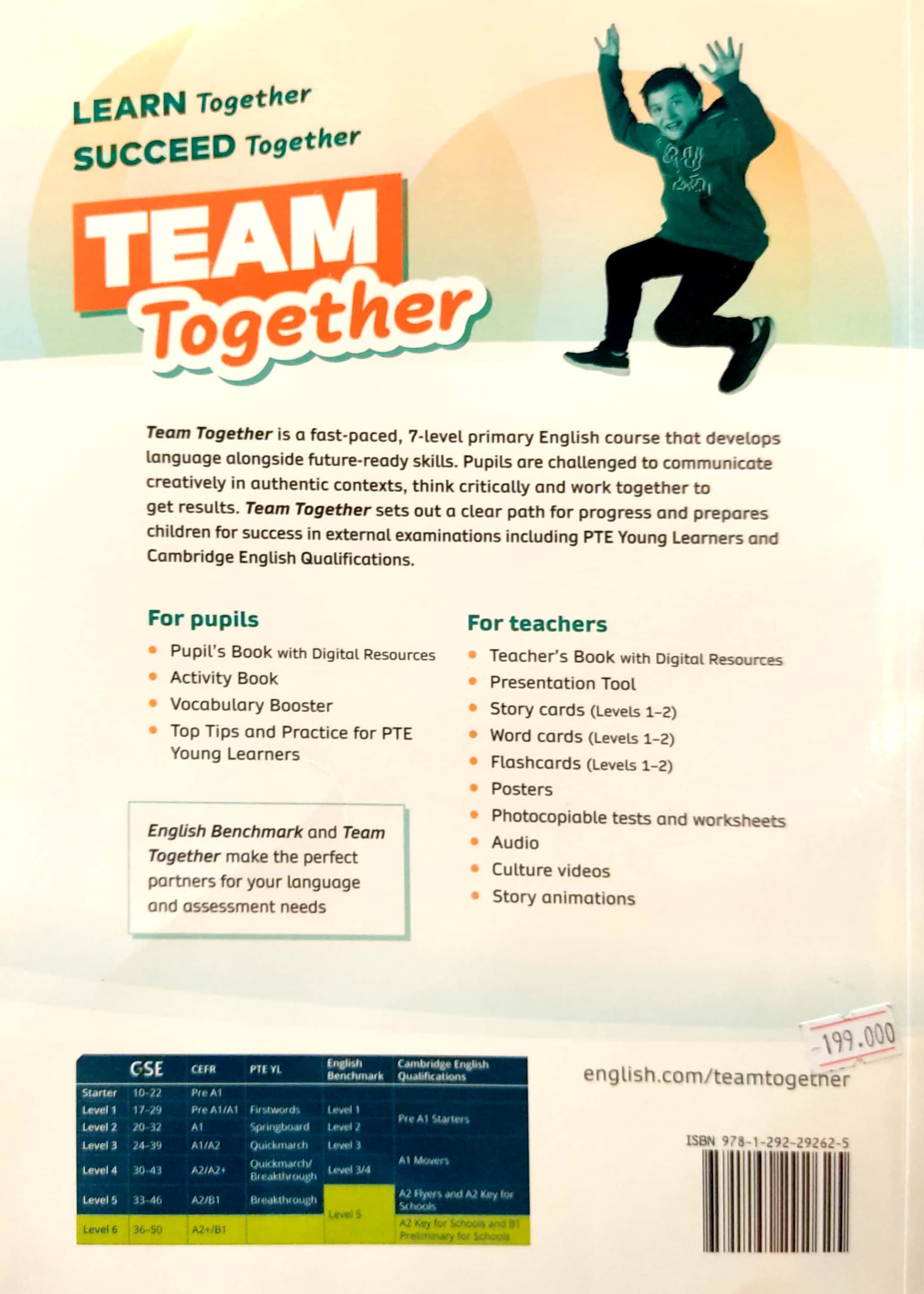 Team Together Activity Book Level 6