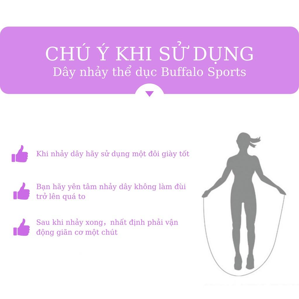 Dây nhảy giảm cân đốt mỡ bụng lõi thép đàn hồi 2.9m tập thể dục gym muay thái tại nhà - Chính hãng dododios