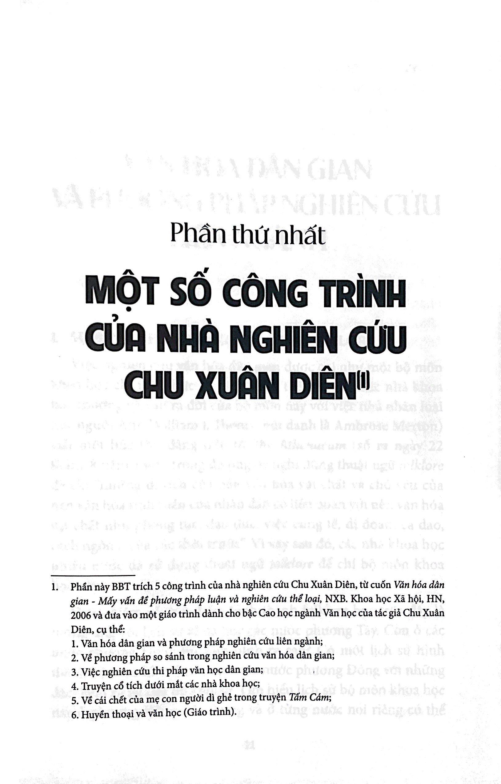 Nhà Giáo Nghiên Cứu Văn Hóa Dân Gian Chu Xuân Diên