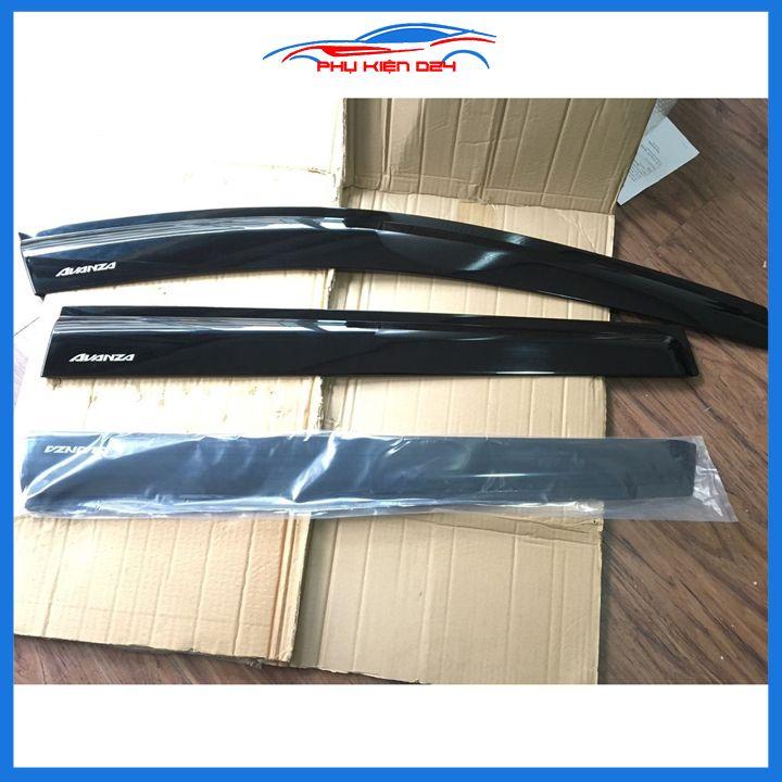 Vè mưa Avanza 2019-2020vè đen che mưa bảo vệ trang trí xe
