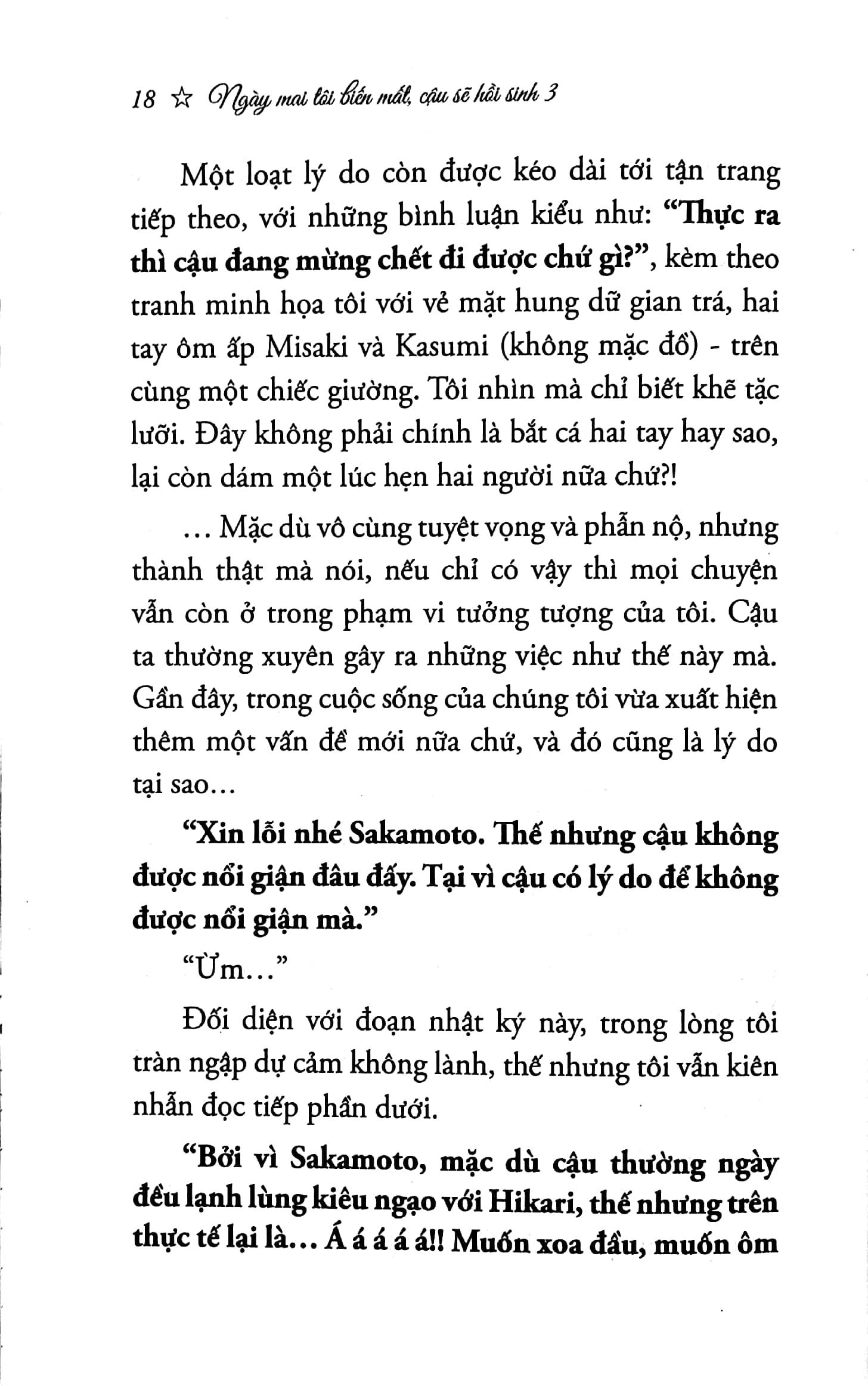 Ngày Mai, Tôi Biến Mất, Cậu Sẽ Hồi Sinh - Tập 3