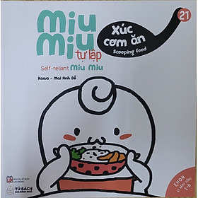 Sách Ehon Kĩ Năng Sống Miu Miu Tự Lập Phần 1 - Song Ngữ Anh - Việt (1-6 tuổi)
