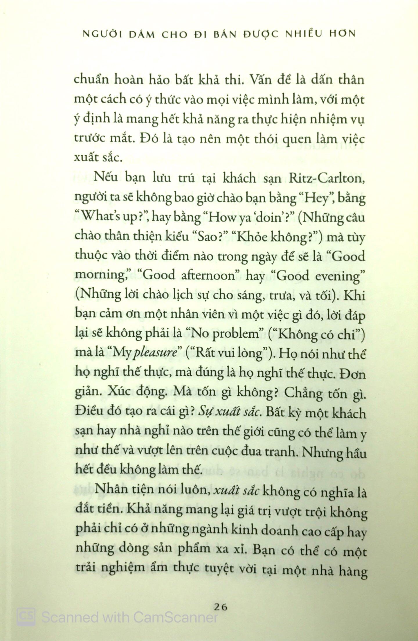 Người Dám Cho Đi - Bán Được Nhiều Hơn