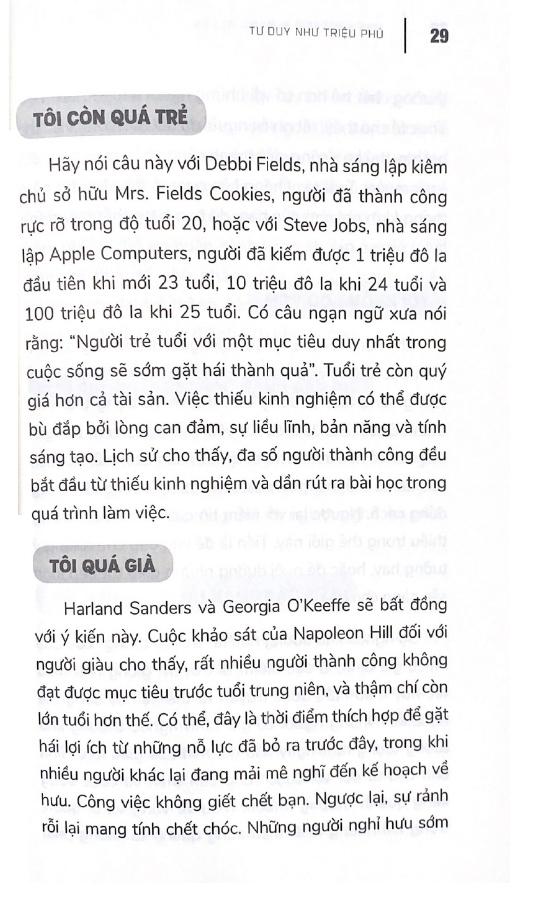 Tư Duy Như Triệu Phú (Tái Bản)