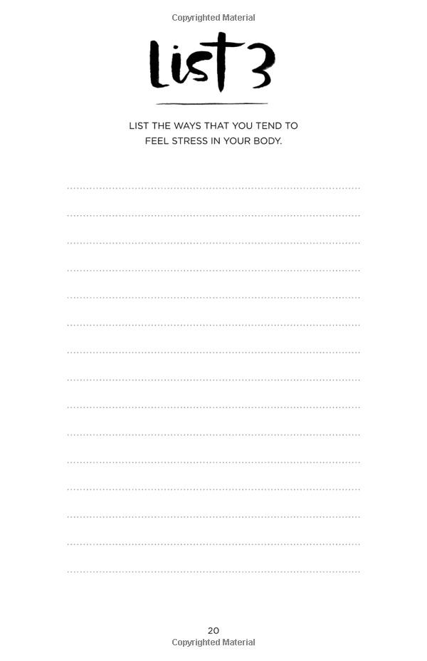 52 Lists For Calm: Journaling Inspiration For Soothing Anxiety And Creating A Peaceful Life