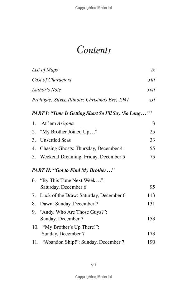 Brothers Down: Pearl Harbor and the Fate of the Many Brothers Aboard the USS Arizona